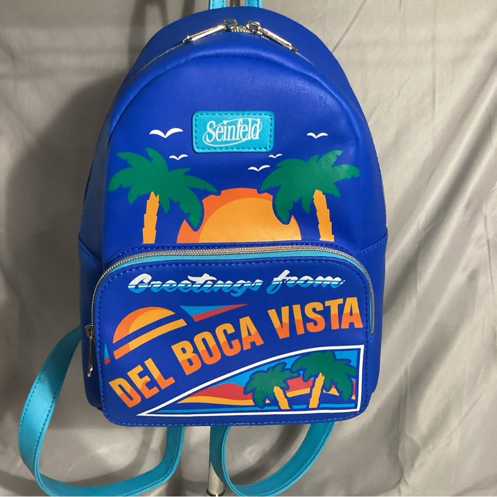 FUNKO Seinfeld Greetings from Bel Boca Vista Mini Backpack LIKE NEW - Picture 12 of 12